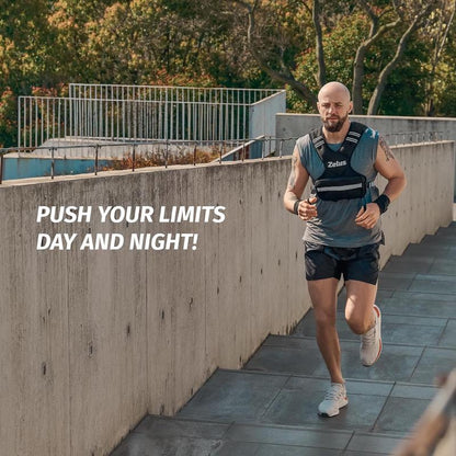 【Labor Day Sale】Zelus Weighted Vest 4-10Lb/11-20Lb/20-32Lb for Men and Women, with 6 Ironsand Weights for Workout & Running, Body Weight Training & Rucking, Gym Outfits, Fitness,Fittok Trend, Bone Health, Core & Posture Boost, All Seasons, Gift Idea