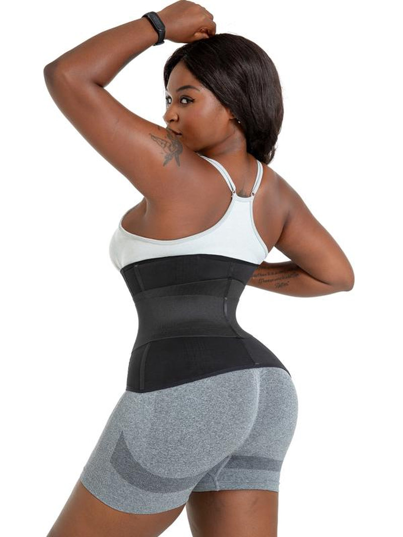 Sculpt Touch 2-In-1 Waist Trainer – Double Compression, 25 Steel Bones, Postpartum & Workout Friendly