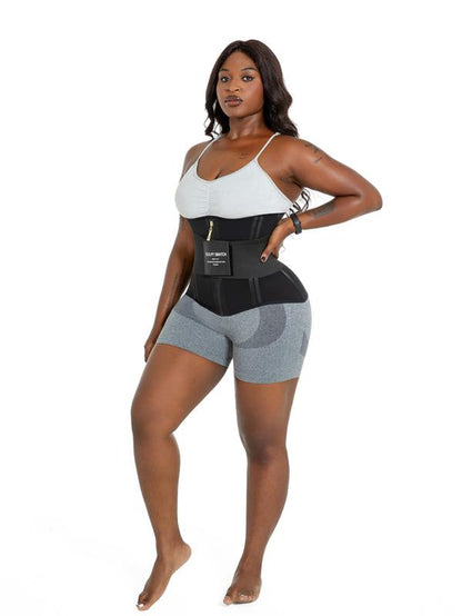 Sculpt Touch 2-In-1 Waist Trainer – Double Compression, 25 Steel Bones, Postpartum & Workout Friendly